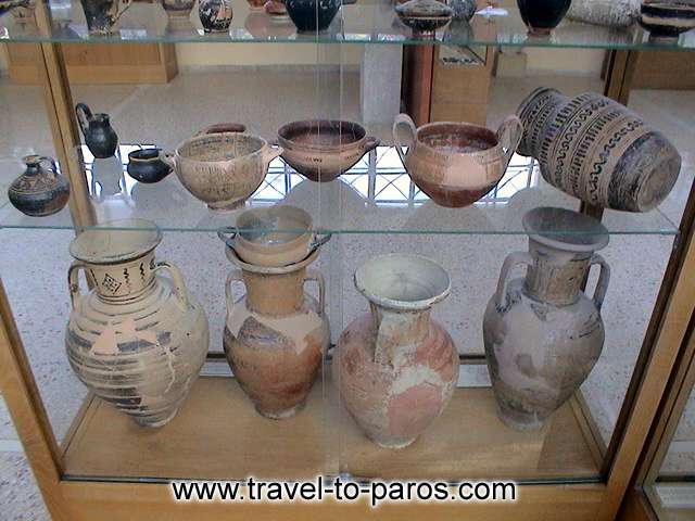 ARCHAEOLOGICAL MUSEUM OF PAROS - Appreciable samples of traditional ceramic art.