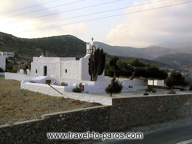 PAROS CHURCH - Around the island you'll see many churches. The white colour is the main characteristic of them.