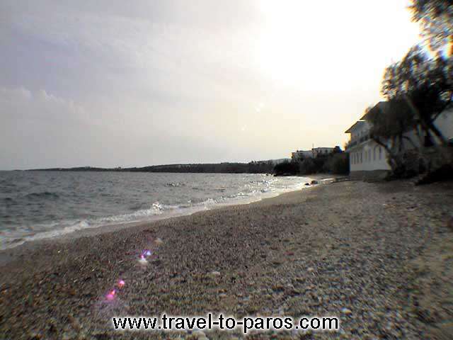 DRIOS - The beautiful beach of Drios village.