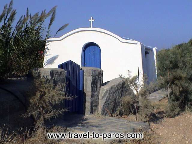 SANTA MARIA CHURCH - The little church is dedicated in Panagia and is found close to the beach of Santa Maria.