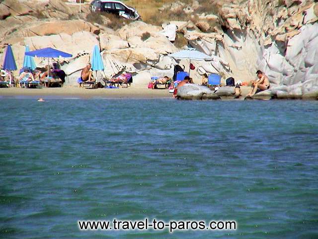 KOLIBITHRES BEACH - During your holidays at Paros you have to visit Kolibithres and to swimm in to the crystal waters of the beach.
