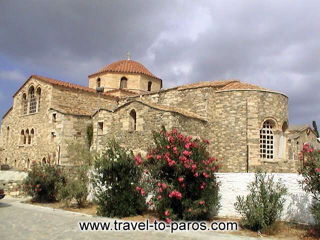 EKATONTAPYLIANI CHURCH - The church of Ekatontapyliani is one of the most important paleochristian monuments in Greece.